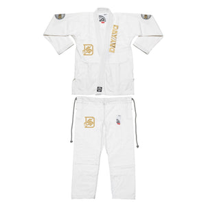 PRE ORDER Kids SD Cobrinha Academy Gi - White/Gold