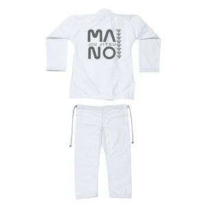 PRE ORDER Kids MANO Academy Gi - White/Black