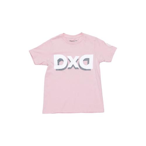 Kids Shadow Logo Tee - Pink