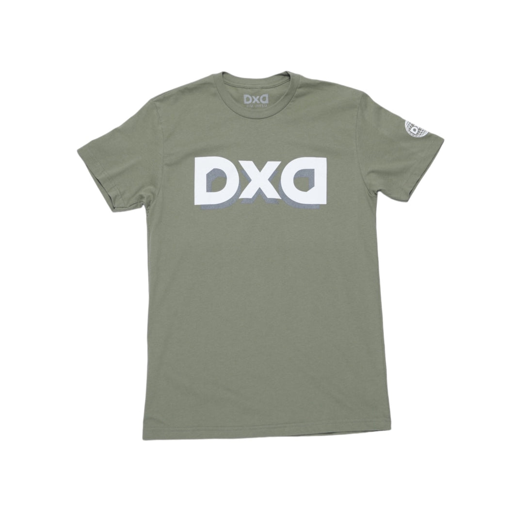 Shadow Logo Tee - Olive