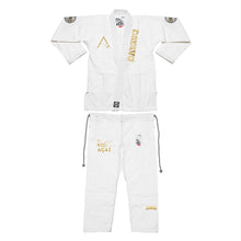 Load image into Gallery viewer, PRE ORDER Alameda Jiu Jitsu Team Gi - White/Gold