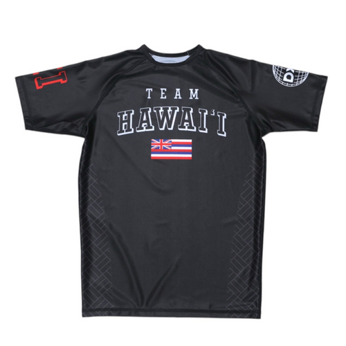PRE ORDER Team Hawai'i Rash Guard - Black