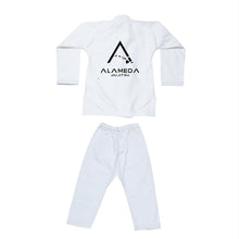 Load image into Gallery viewer, PRE ORDER Kids Alameda Jiu Jitsu Team Gi - White/Black