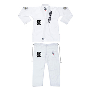 PRE ORDER Kids SD Cobrinha Academy Gi - White/Black