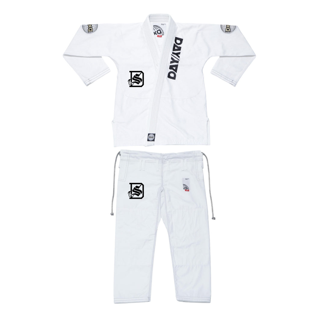 PRE ORDER Kids SD Cobrinha Academy Gi - White/Black