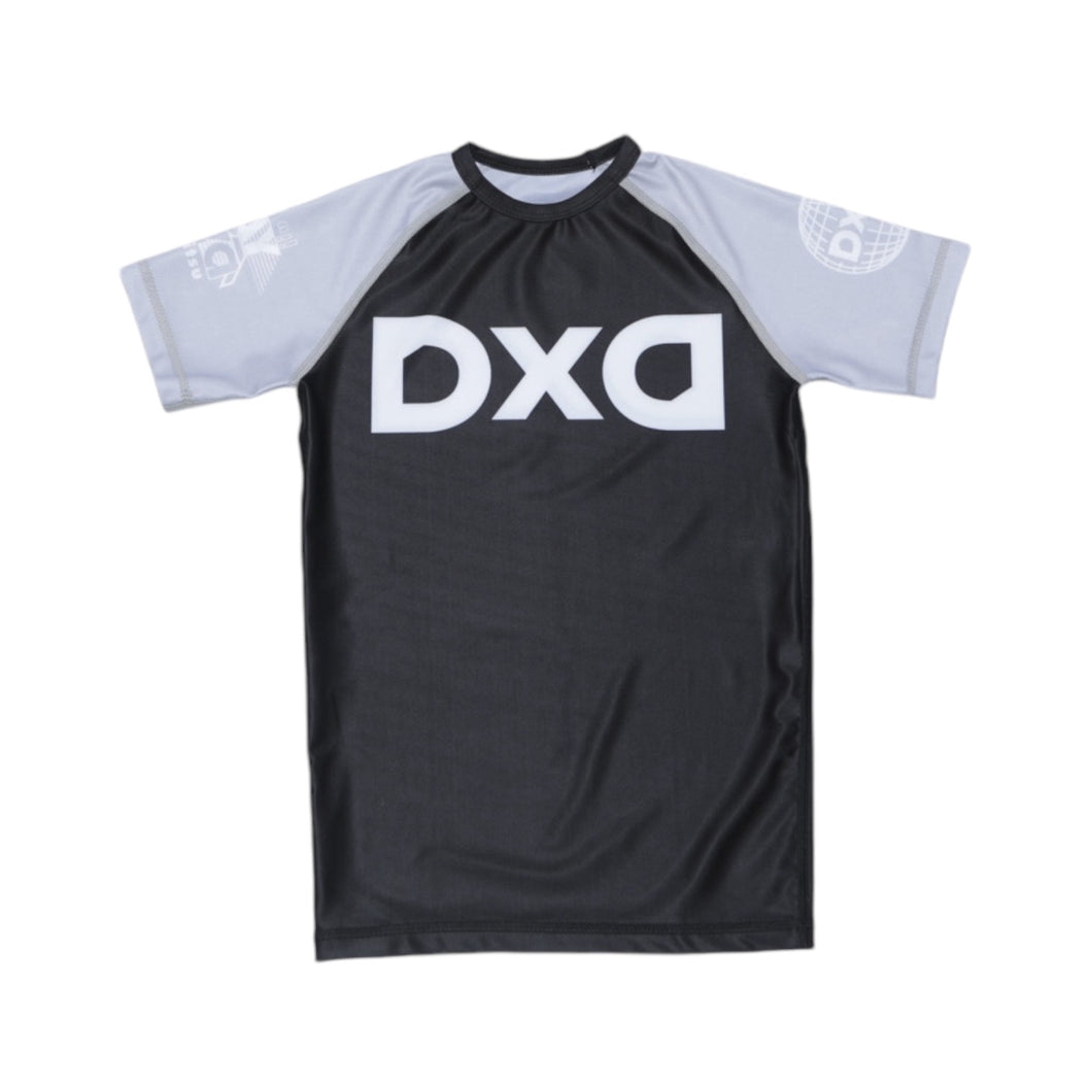 Kids - Gray Belt Rash Guard