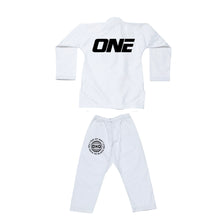 Load image into Gallery viewer, PRE ORDER Kids ONE Academy Gi - White/Black
