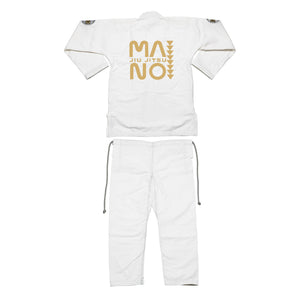 PRE ORDER MANO Academy Gi - White/Gold