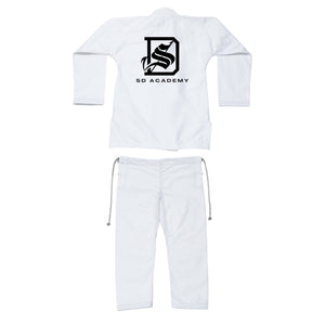 PRE ORDER Kids SD Cobrinha Academy Gi - White/Black