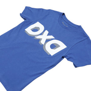 Kids Shadow Logo Tee - Blue