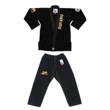 Load image into Gallery viewer, PRE ORDER Kids Kaizen Academy Gi - Black/Gold
