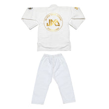 Load image into Gallery viewer, PRE ORDER Kids Kaizen Academy Gi - White/Gold