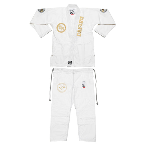 PRE ORDER Kids Torse House Academy Gi - White/Gold