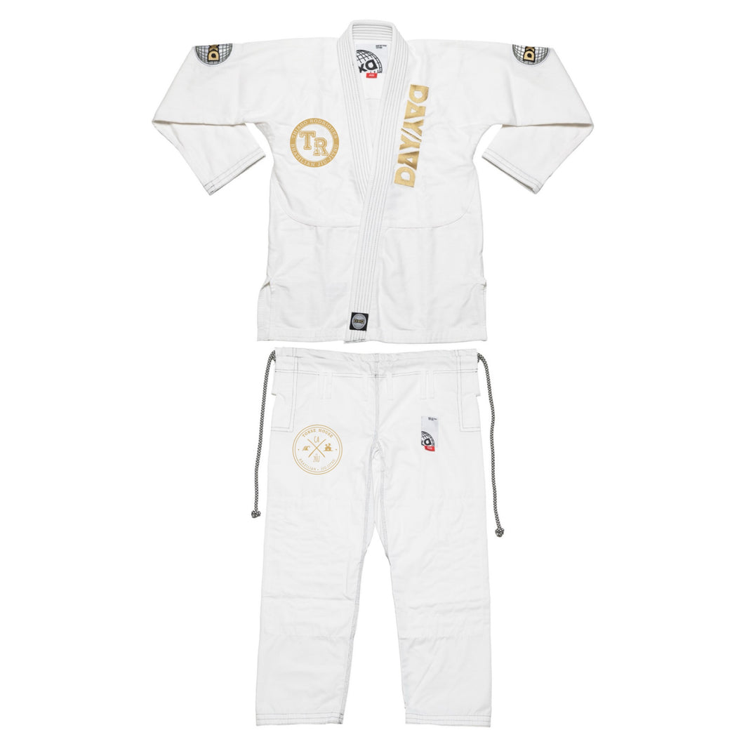 PRE ORDER Torse House Academy Gi - White/Gold