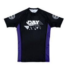 Load image into Gallery viewer, Purple Belt Rank Rashguard