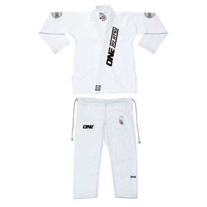 PRE ORDER Kids One Academy Gi - White