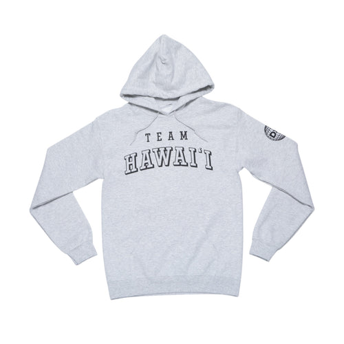 Team Hawai'i Hooded Sweatshirt - Light Gray